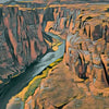 Details of Arizona Poster Horseshoe Bend | Arizona Gallery Wall Print