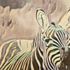 Details of the Zebra head | Kenya Safari Decoration