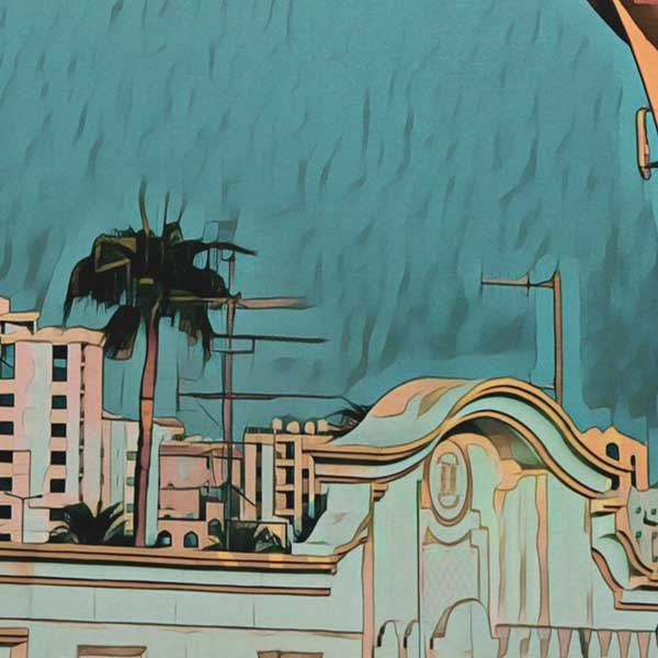 Details of the Doha poster