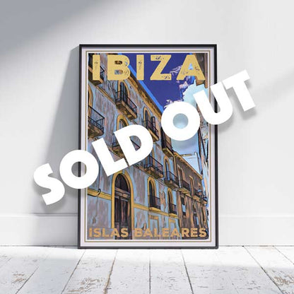 Old Ibiza Poster