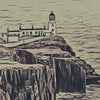 Détails de l'affiche de l'île de Skye