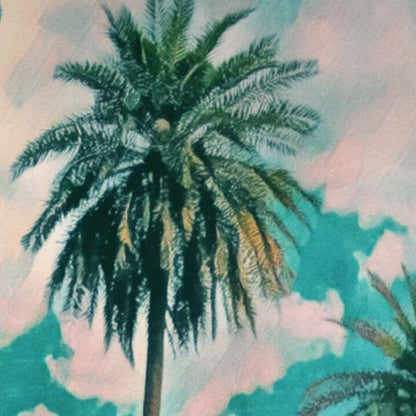 Close-up of Alecse's 'Indraprastha' poster, highlighting detailed half-tone art of Delhi