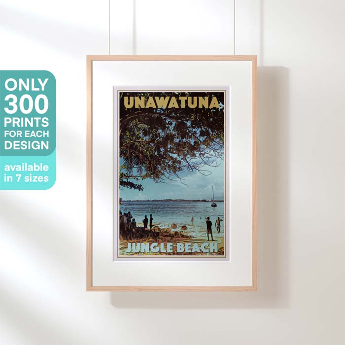 Limited Edition Unawatuna Print | Jungle Beach by Alecse | 300ex