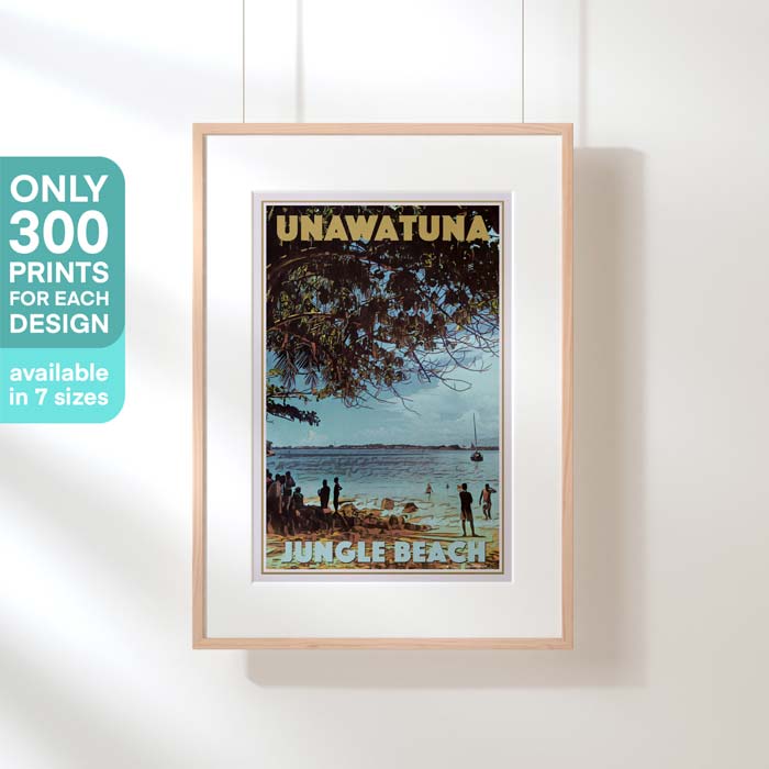 Limited Edition Unawatuna Print | Jungle Beach by Alecse | 300ex