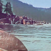 Details of Lake Tahoe Poster Sierra Nevada | USA Gallery Wall Print