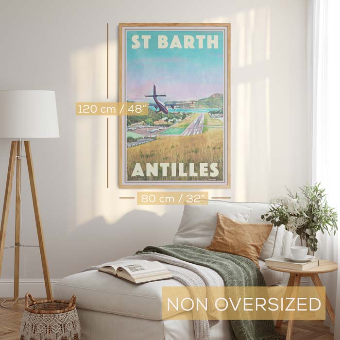 80 x 120cm art print in situ