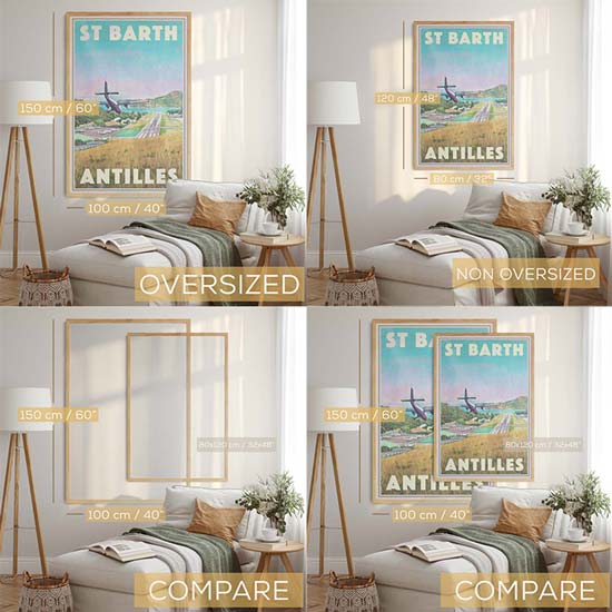 Get your poster printed in the maximum available size