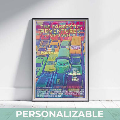 Personalizable poster for boy (3 to 12 years old