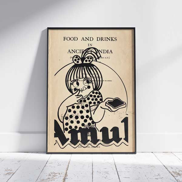 Vintage Amul Poster - Art Print – My Retro Poster