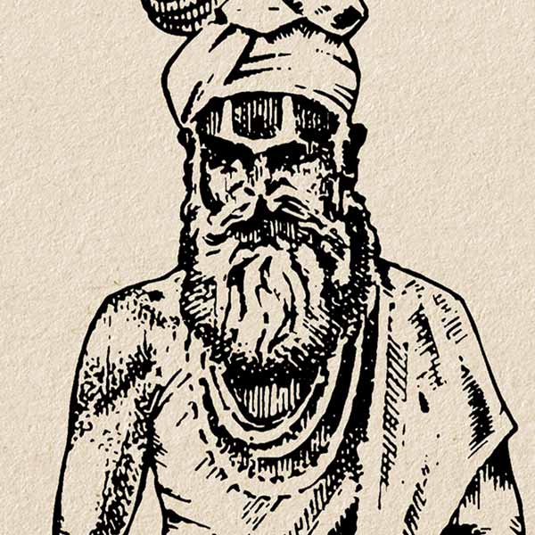 Póster de Varanasi Saddhu