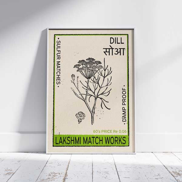 DILL SPICE POSTER