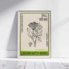Dill poster by Shree | Limited Edition Indian Spices Collection