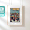 FIRENZE 2 FLORENCE POSTER | Limited Edition | Original Design by Alecse™ | Vintage Travel Poster Series