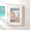 Hanging Havana travel poster, limited edition of 300 copies – an exclusive design by Alecse