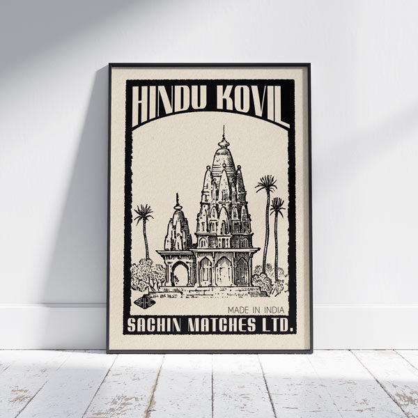 Hindoe Kovil-poster