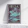 Ibiza poster SAN ANTONIO POSTER | Limited Edition | Original Design by Alecse™ | Ibiza Vintage Travel Poster Series