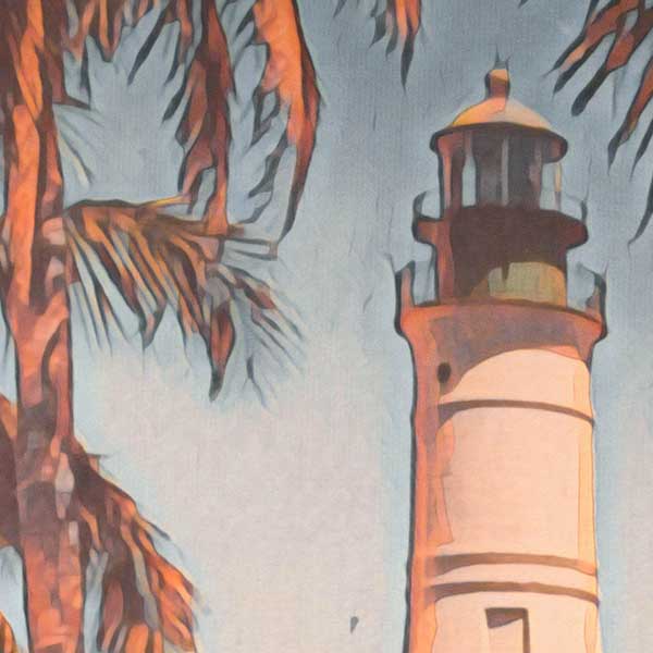 Details of the poster / Close-up view | Please note that all our Art Prints have an half tone render to mimic the old posters printing process where colors were rendered by the juxtaposition of dots of different colors and sizes | Those art prints are not photos and are not supposed to be crisp | All blurs and vintage effects are intended by the artist