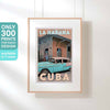 LA HABANA TURQUOISE POSTER | Limited Edition | Original Design by Alecse™ | Vintage Travel Poster Series