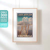 LAKE ATITLAN POSTER | Limited Edition | Original Design by Alecse™ | Vintage Travel Poster Series