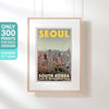 SEOUL MORNING CALM POSTER | Limited Edition | Original Design by Alecse™ | Vintage Travel Poster Series