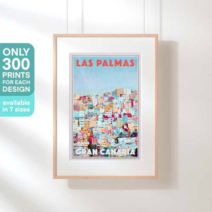 LAS PALMAS GRAN CANARIA POSTER | Limited Edition | Original Design by Alecse™ | Vintage Travel Poster Series
