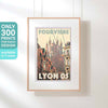 LYON FOURVIERE POSTER | Limited Edition | Original Design by Alecse™ | Vintage Travel Poster Series