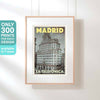 LA TELEFONICA MADRID POSTER | Limited Edition | Original Design by Alecse™ | Vintage Travel Poster Series