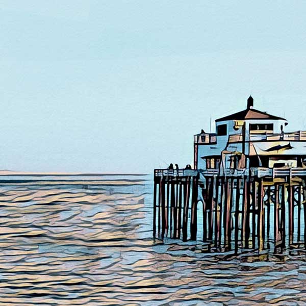 Details of the poster / Close-up view | Please note that all our Art Prints have an half tone render to mimic the old posters printing process where colors were rendered by the juxtaposition of dots of different colors and sizes | Those art prints are not photos and are not supposed to be crisp | All blurs and vintage effects are intended by the artist