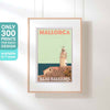 LIGHTHOUSE MALLORCA POSTER | Limited Edition | Original Design by Alecse™ | Vintage Travel Poster Series