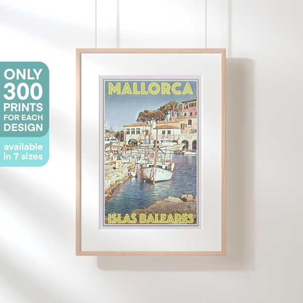 Mallorca Port 2 by Alecse, Balear Travel Poster