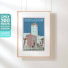 MOGADOR PLACE DE l'HORLOGE POSTER | Limited Edition | Original Design by Alecse™ | Vintage Travel Poster Series