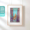 MONTMARTRE SACRE-COEUR POSTER | Limited Edition | Original Design by Alecse™ | Vintage Travel Poster Series