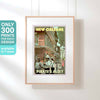 NEW ORLEANS PIRATE'S ALLEY POSTER | Limited Edition | Original Design by Alecse™ | Vintage Travel Poster Series