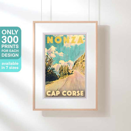 Nonza Print | Corsica Travel Poster by Alecse | 300EX ONLY
