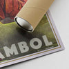 Our posters are printed on museum quality EMA paper with matte finish and shipped in carton tubes for maximum protection