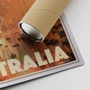 Our posters are printed on museum quality EMA paper with matte finish and shipped in carton tubes for maximum protection