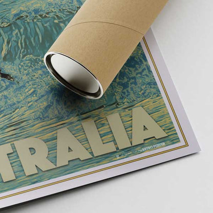 Surfing Australia Poster