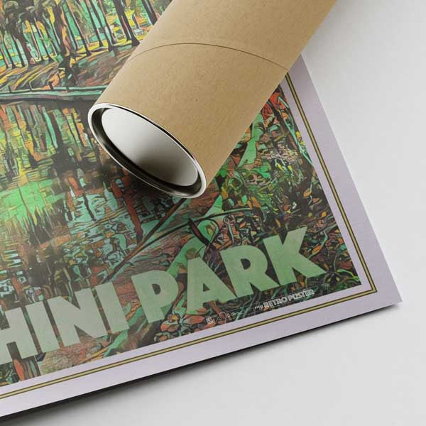 Our posters are printed on museum quality EMA paper with matte finish and shipped in carton tubes for maximum protection