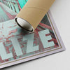 Our posters are printed on museum quality EMA paper with matte finish and shipped in carton tubes for maximum protection