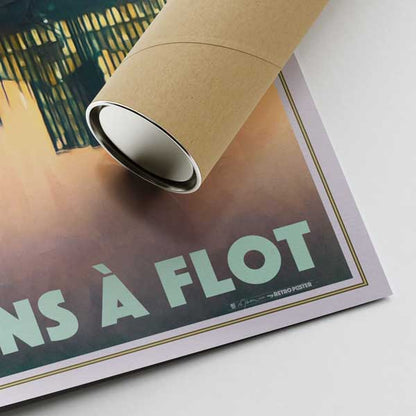 Bordeaux Poster Bassins À Flot