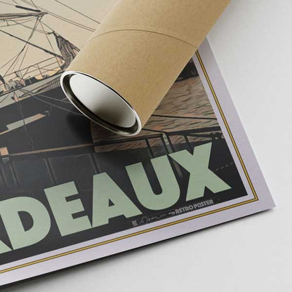 Bordeaux Poster Le Belem