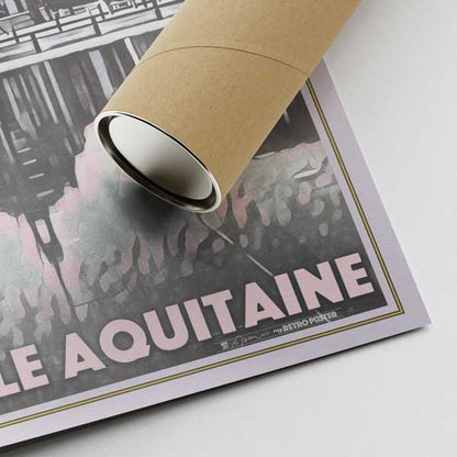 Bordeaux Poster 'Capitale Aquitaine'