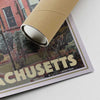 Our posters are printed on museum quality EMA paper with matte finish and shipped in carton tubes for maximum protection