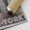 Our posters are printed on museum quality EMA paper with matte finish and shipped in carton tubes for maximum protection