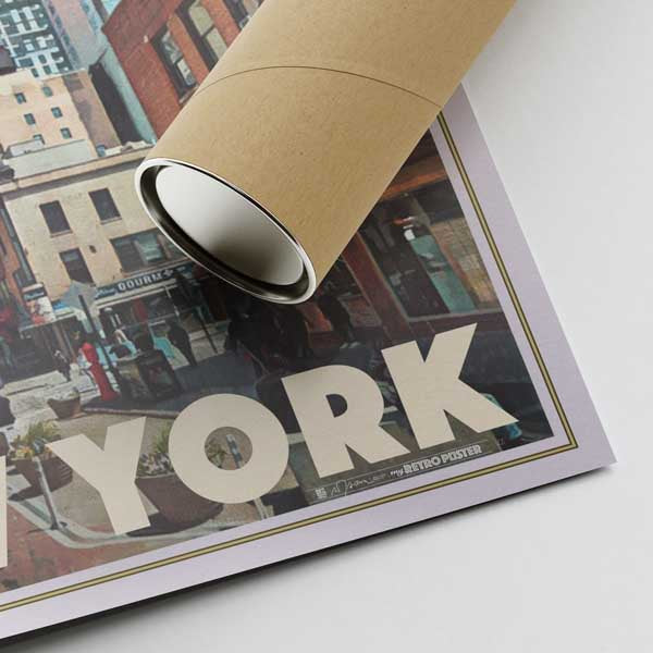 Brooklyn-affischperspektiv