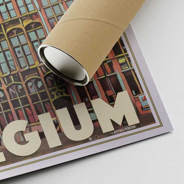 Belgien Poster Brüssel 2