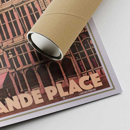 브뤼셀 포스터 브뤼셀 그랑드 플라스