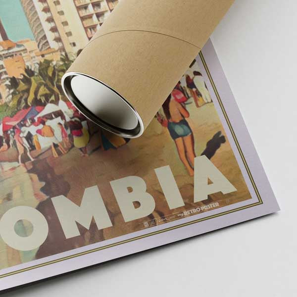 Cartagena Poster Spiaggia