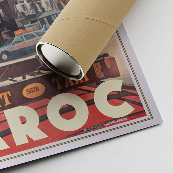 Casablanca Poster Petit Taxi