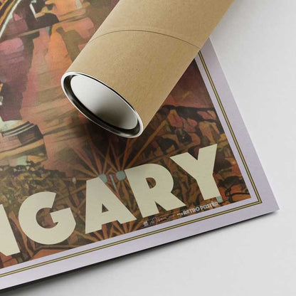 Budapest Poster Chainbridge